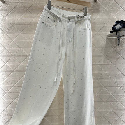 DIOR HIGH-RISE STRAIGHT-LEG JEANS 276659