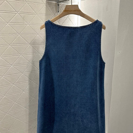 PRADA DENIM POCKET BLAZER DRESS 276614