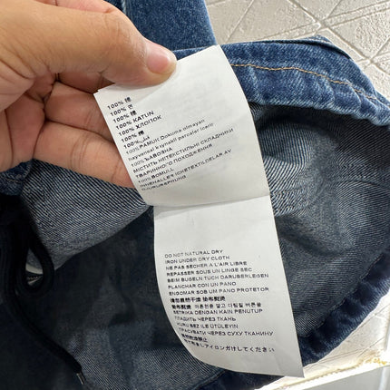 PRADA DENIM POCKET BLAZER DRESS 276614