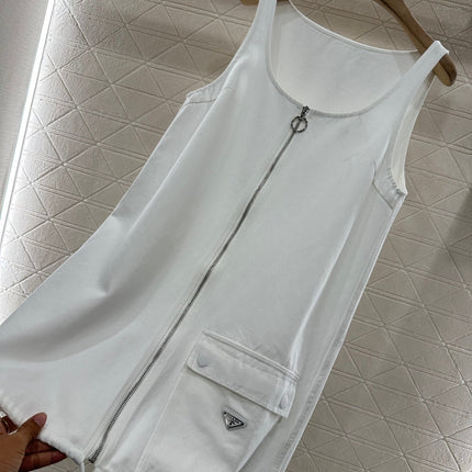 PRADA DENIM POCKET BLAZER DRESS 276616