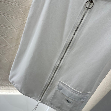 PRADA DENIM POCKET BLAZER DRESS 276616