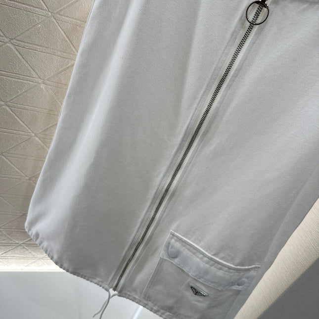 PRADA DENIM POCKET BLAZER DRESS 276616