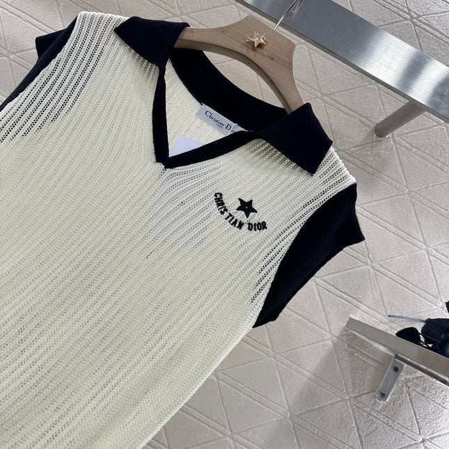 DIOR V-NECK KNIT SWEATER 276687