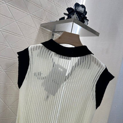 DIOR V-NECK KNIT SWEATER 276687