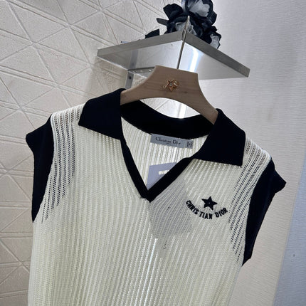 DIOR V-NECK KNIT SWEATER 276687