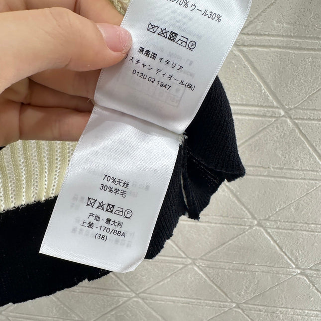 DIOR V-NECK KNIT SWEATER 276687