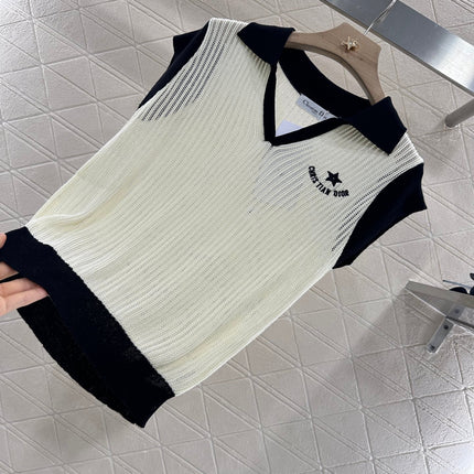 DIOR V-NECK KNIT SWEATER 276687