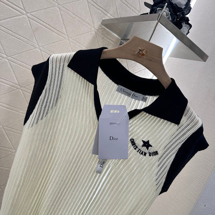 DIOR V-NECK KNIT SWEATER 276687