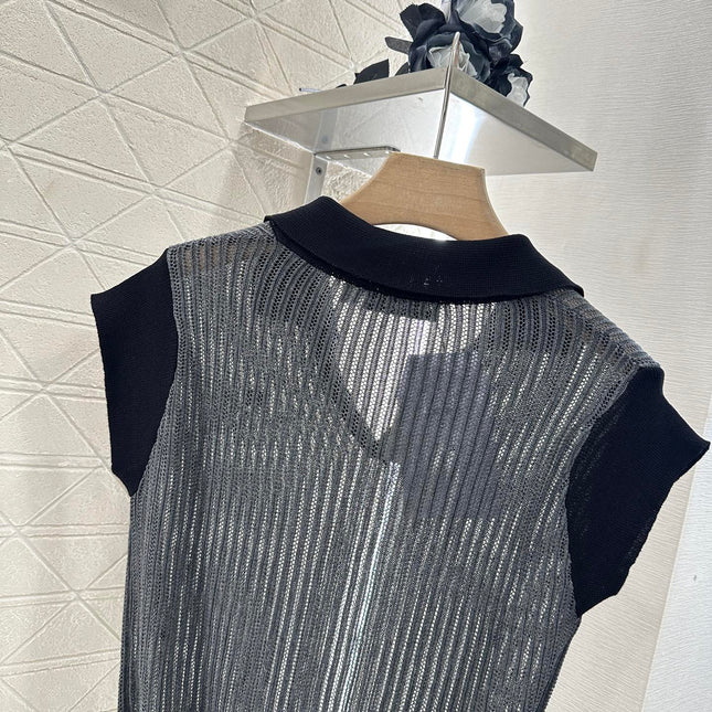 DIOR V-NECK KNIT SWEATER 276685
