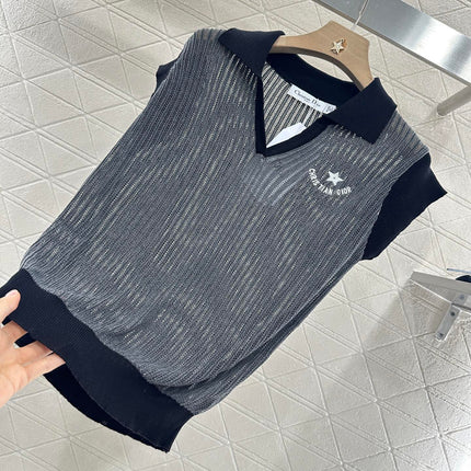 DIOR V-NECK KNIT SWEATER 276685