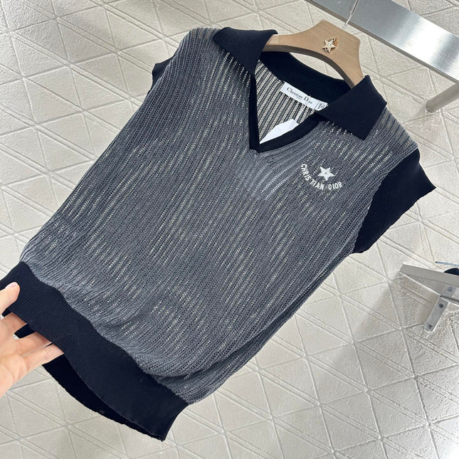 DIOR V-NECK KNIT SWEATER 276685