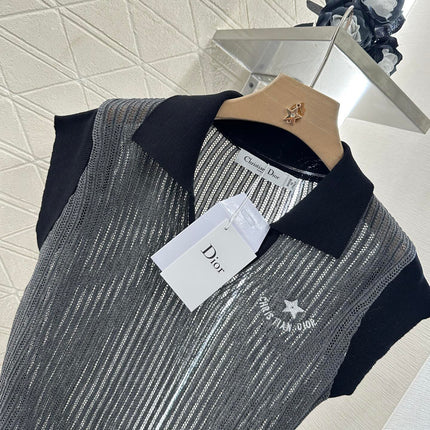 DIOR V-NECK KNIT SWEATER 276685