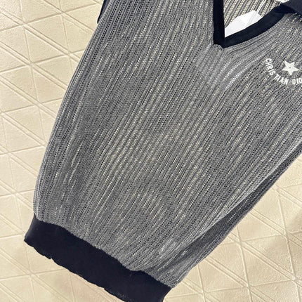 DIOR V-NECK KNIT SWEATER 276685