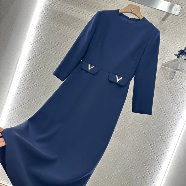 VALENTINO MAXI DRESS WITH POCKETS 276522
