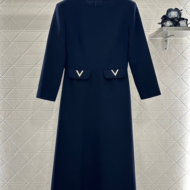 VALENTINO MAXI DRESS WITH POCKETS 276522