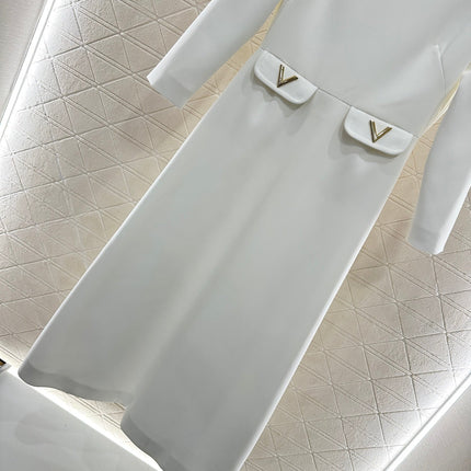 VALENTINO MAXI DRESS WITH POCKETS 276526