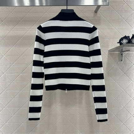 MIUMIU ZIP-UP KNIT TOP STYLE 21