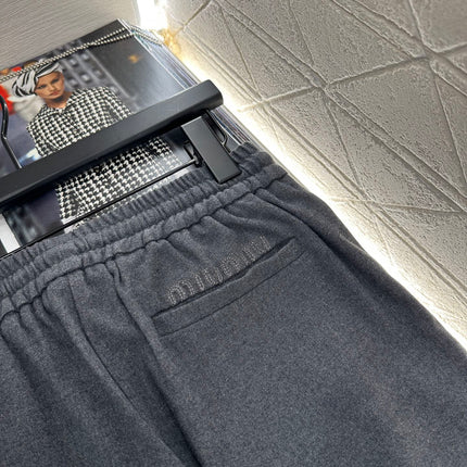 MIUMIU WIDE-LEG PANTS STYLE 116