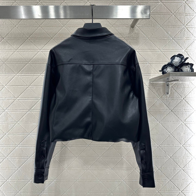 MIUMIU LEATHER JACKET STYLE 117