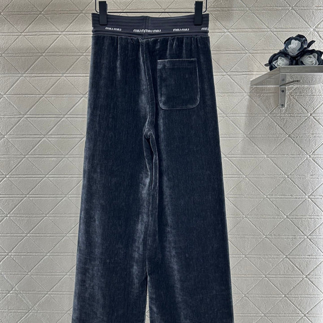MIUMIU WIDE-LEG PANTS STYLE 118