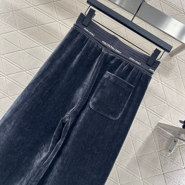MIUMIU WIDE-LEG PANTS STYLE 118