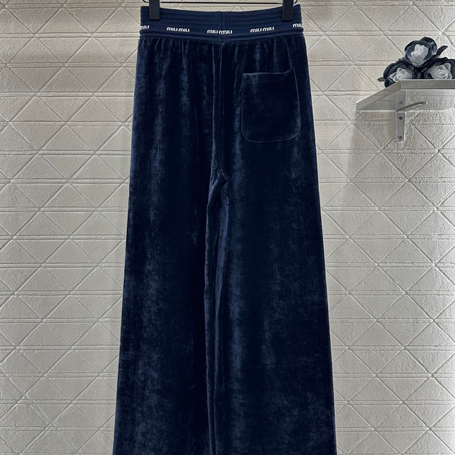 MIUMIU WIDE-LEG PANTS STYLE 120