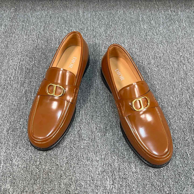 CD SYMBOL GRANVILLE LOAFER BRONZE CALFSKIN