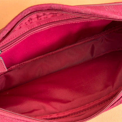BELT BAG 34 IN CURRANT RED MONOGRAM CANVAS
