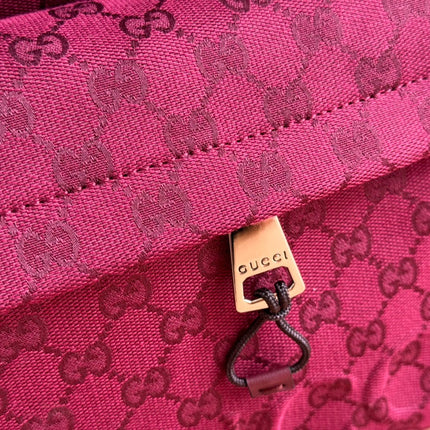 LARGE TOTE BAG 45 IN WINE RED MONOGRAM CANVAS