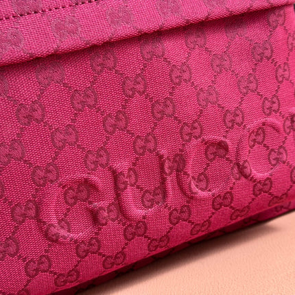 LARGE TOTE BAG 45 IN WINE RED MONOGRAM CANVAS