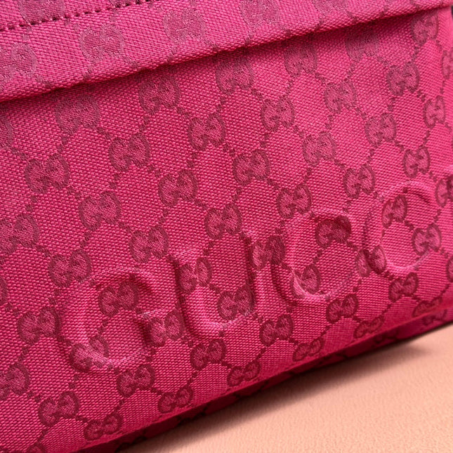 LARGE TOTE BAG 45 IN WINE RED MONOGRAM CANVAS