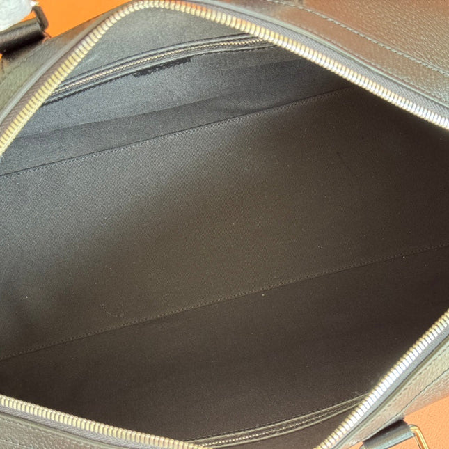 JUMBO MEDIUM DUFFLE 44 IN EXTRA DARK GREEN GG CALFSKIN