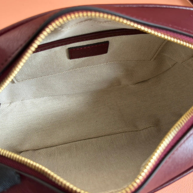 BLONDIE SMALL SHOULDER BAG 21 IN ROSSO ANCORA RED CALFSKIN