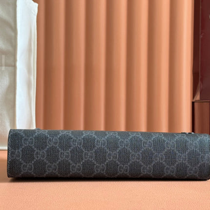 NEO VINTAGE 26 GG SUPREME POUCH IN BLACK CANVAS