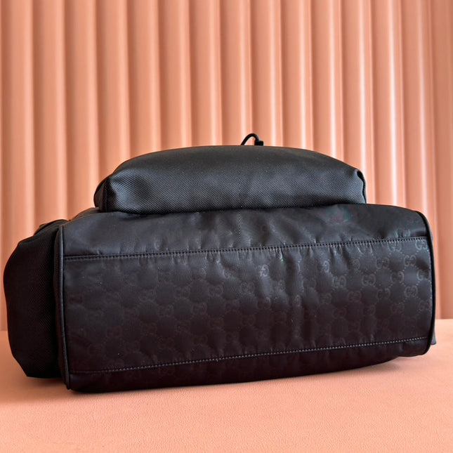 NEXUS LARGE TOTE BAG 40 IN BLACK GG NYLON