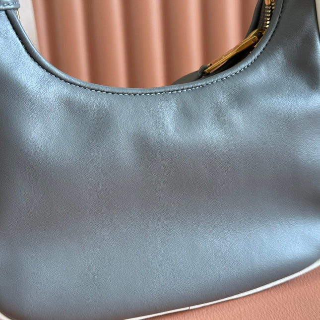 HOBO BOLSA WANDER DARK GRAY IN CALFSKIN