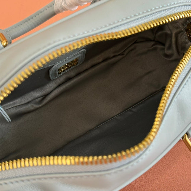 ARCADIE SMALL 22 BAG IN LIGHT BLUE CALFSKIN