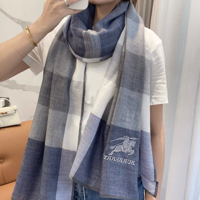 SCARF 200 CM IN COLORFUL CASHMERE 402264