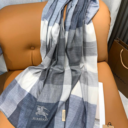 SCARF 200 CM IN COLORFUL CASHMERE 402264