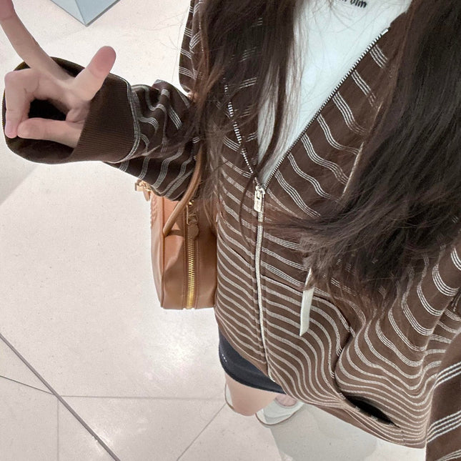 MIUMIU FLEECE HOODED JACKET STYLE 18