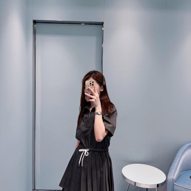 MIUMIU PLEATED DRESS STYLE 19