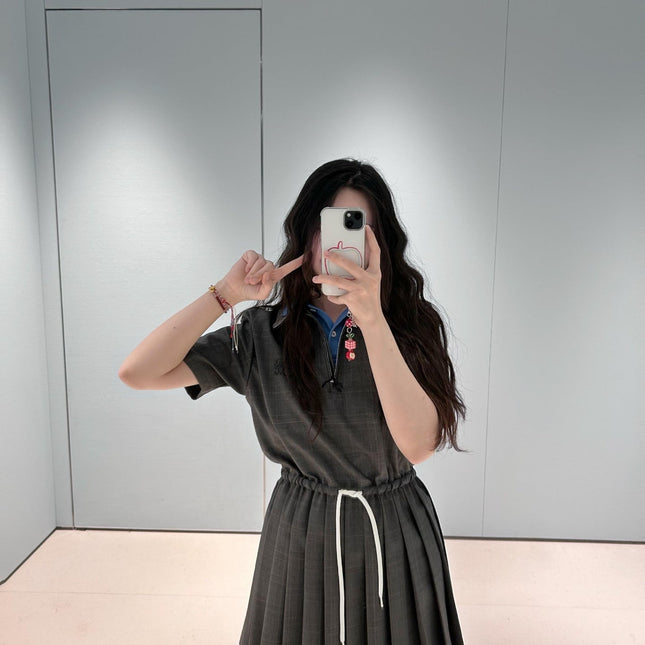 MIUMIU PLEATED DRESS STYLE 19