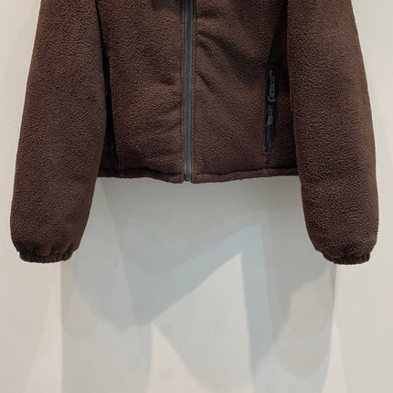 MIUMIU SHERPA FLEECE JACKET STYLE 470