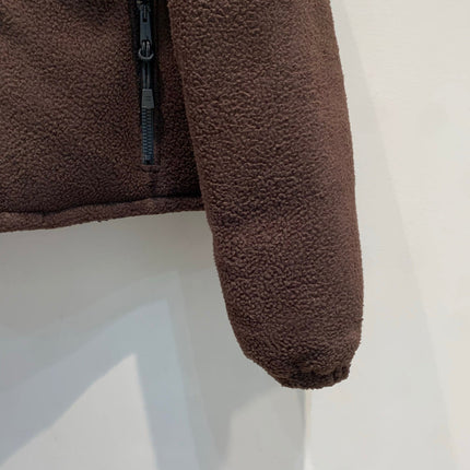 MIUMIU SHERPA FLEECE JACKET STYLE 470