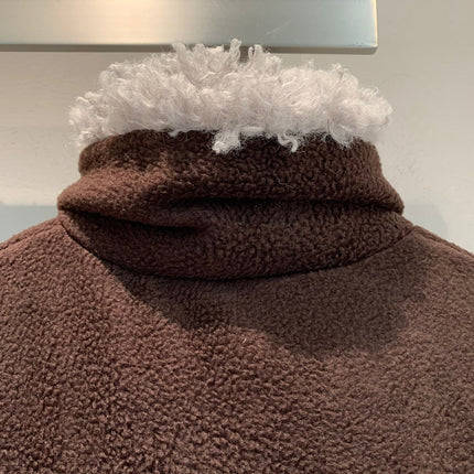MIUMIU SHERPA FLEECE JACKET STYLE 470