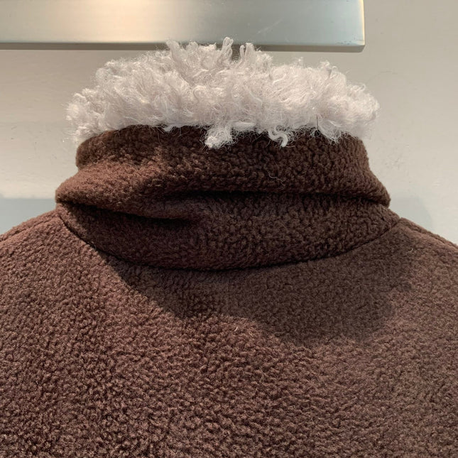MIUMIU SHERPA FLEECE JACKET STYLE 470