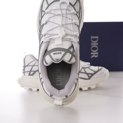 CD B31 SNEAKER WHITE AND GRAY MESH FABRIC