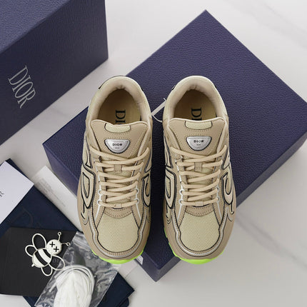 CD B30 SNEAKER TAN MESH FABRIC