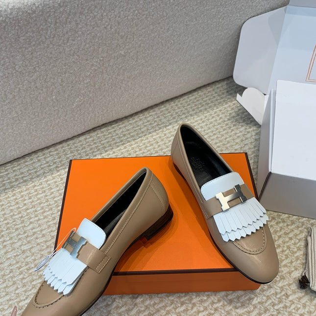 ROYAL LOAFER NUDE BROWN CALFSKIN