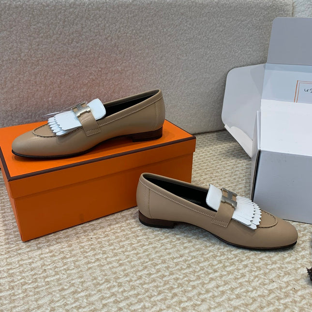 ROYAL LOAFER NUDE BROWN CALFSKIN